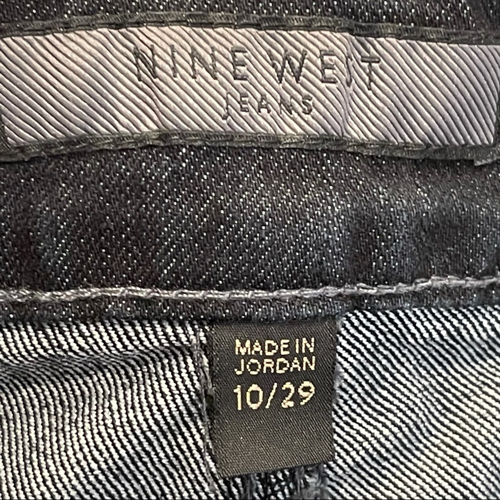NWT NINE WEST Marianna Dark Wash Denim Jeans - Picture 6 of 10